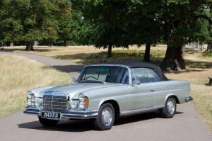 Mercedes-Benz 280 SE 3.5 Cabriolet 1970 года